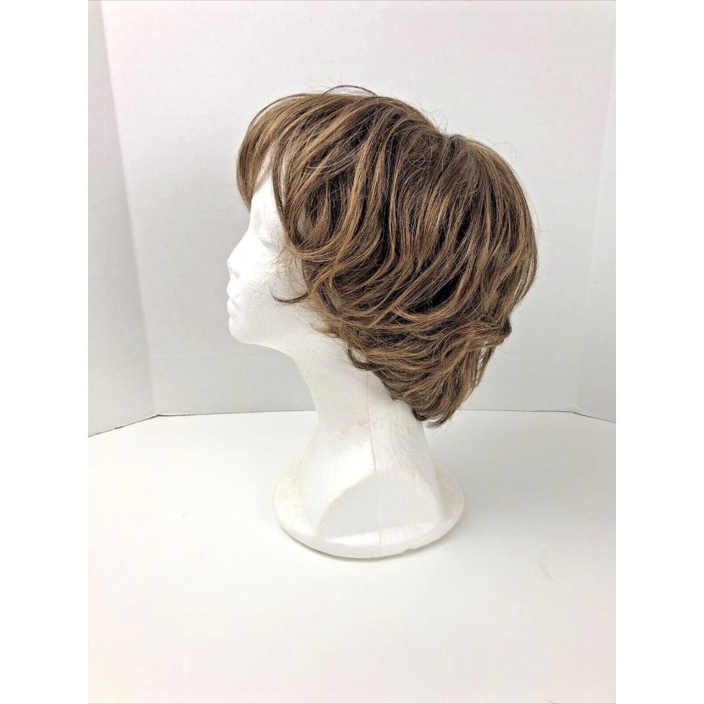 Paula Young Whisper Lite Wig “Alex” Size Average Pecan Delight Brown Layered - Picture 2 of 12